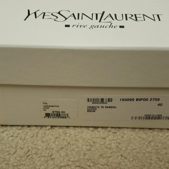 YSL Yves Saint Laurent NIB Tribute Heels - Picture 8 of 8